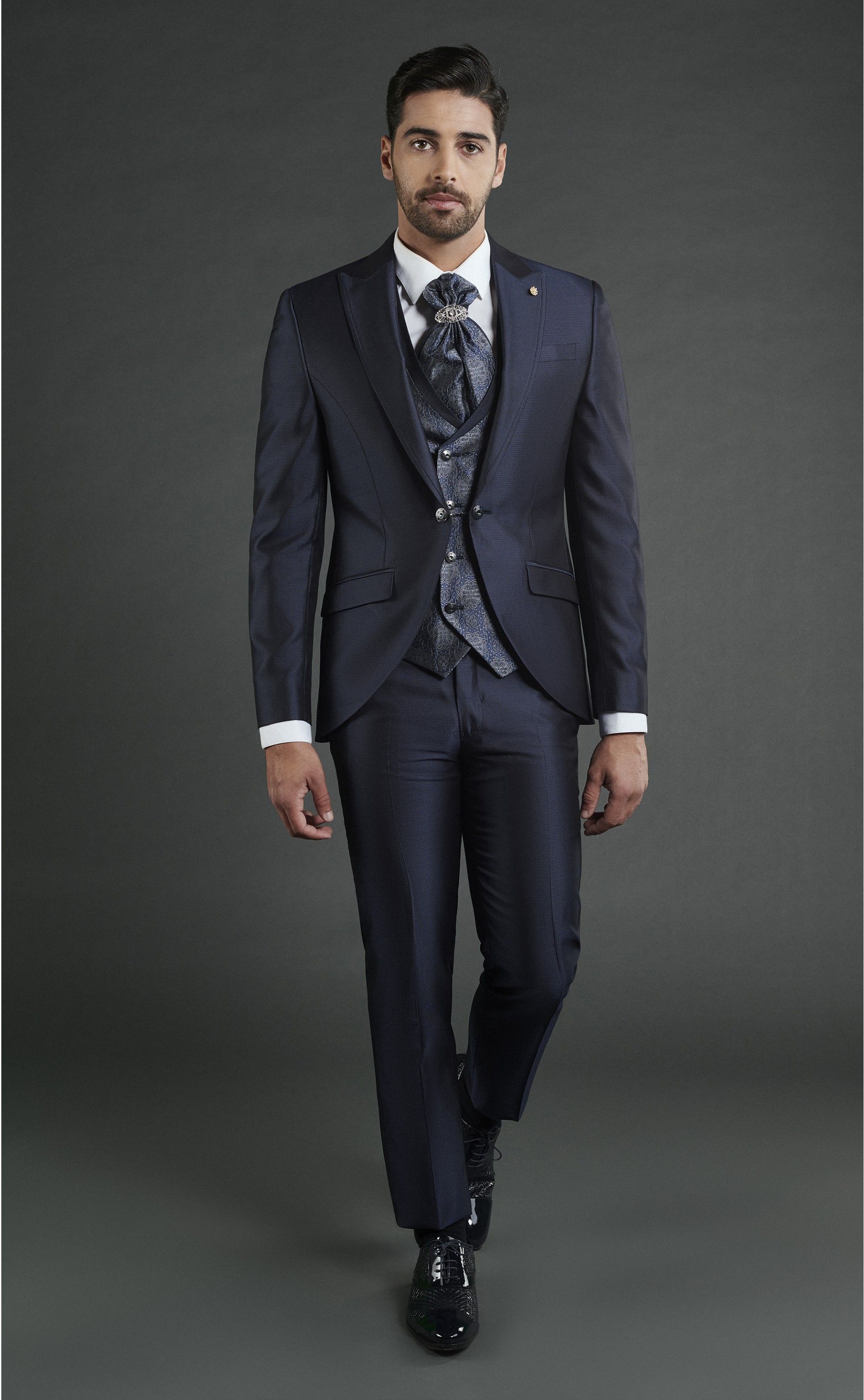 Fato de noivo WEDDING azul escuro 36.24.330