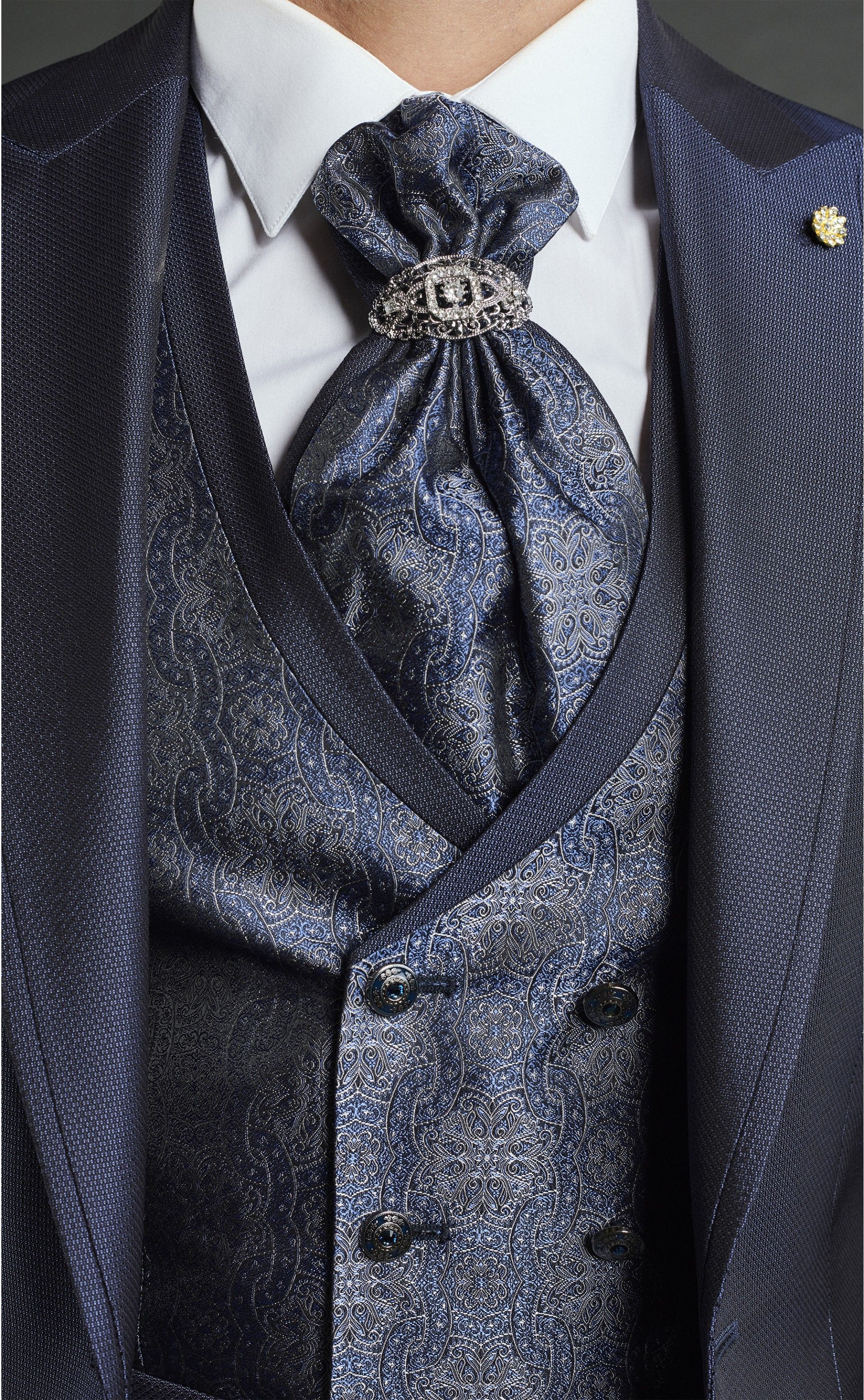 Fato de noivo WEDDING azul escuro 36.24.330