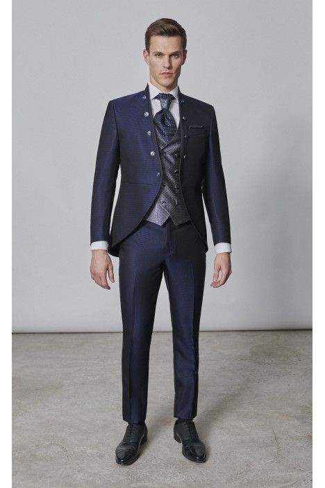 Dark blue groom suit WEDDING 45.24.303