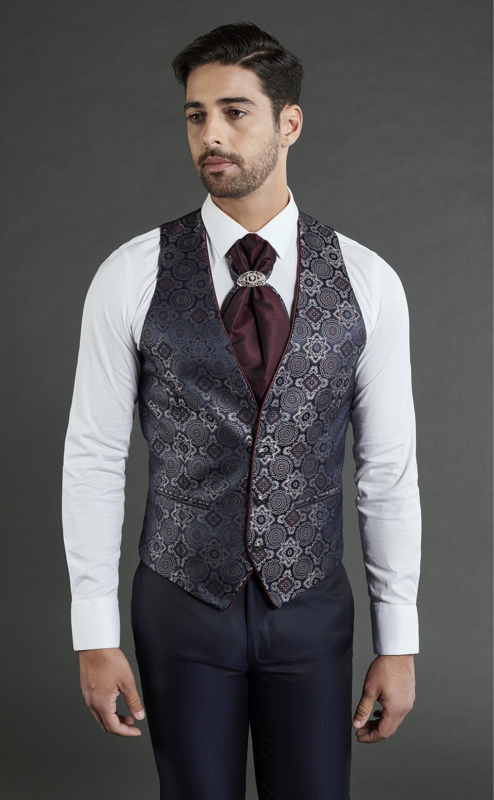 Abito da sposo WEDDING blu scuro 46.24.300