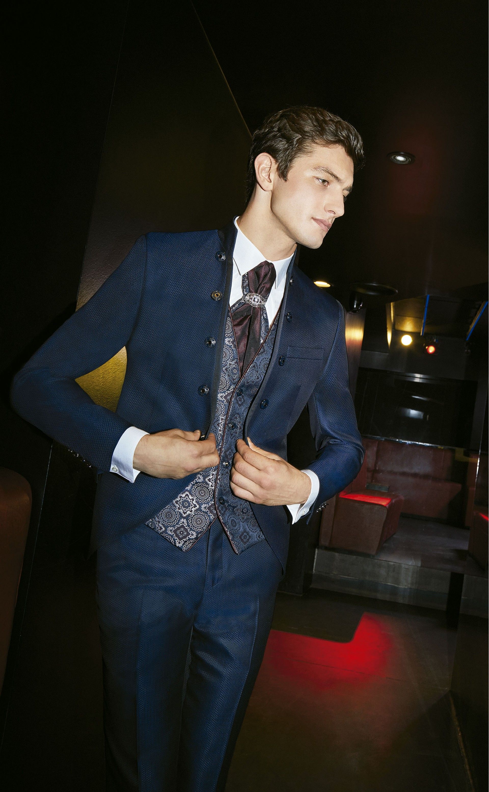 Abito da sposo WEDDING blu scuro 46.24.300