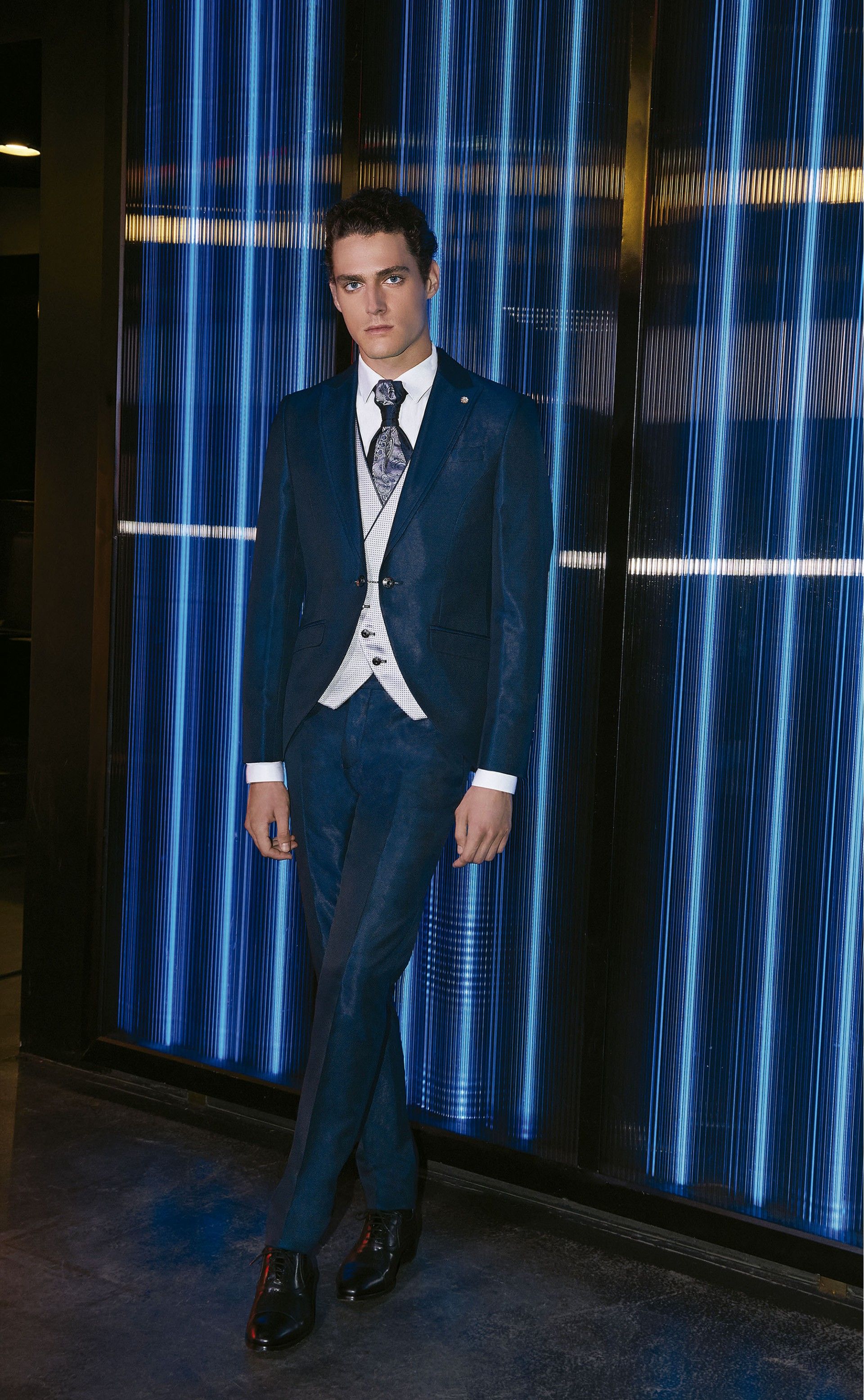 Fato de noivo WEDDING azul escuro 47.24.300