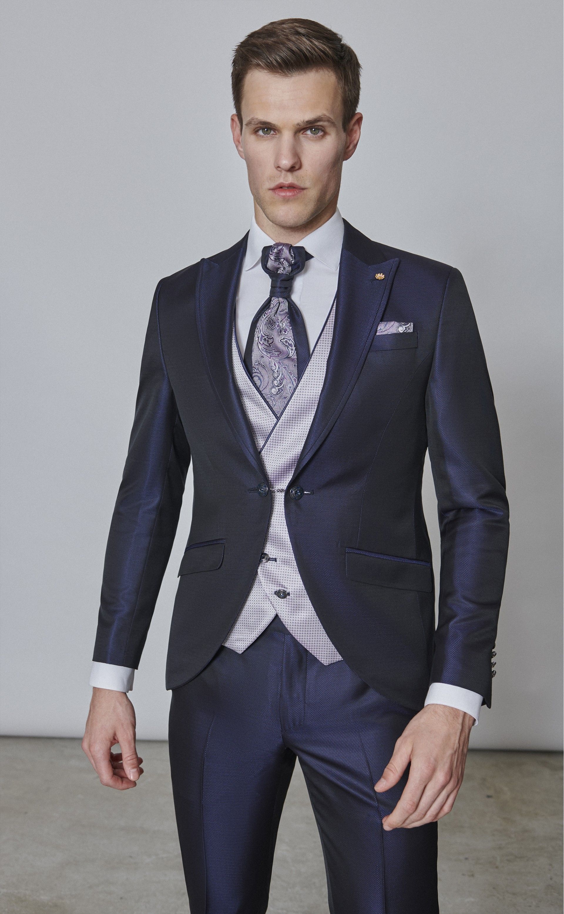 Fato de noivo WEDDING azul escuro 47.24.300