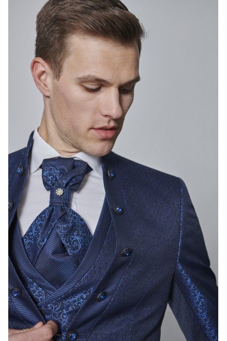 Medium blue groom suit TREND 54.24.320