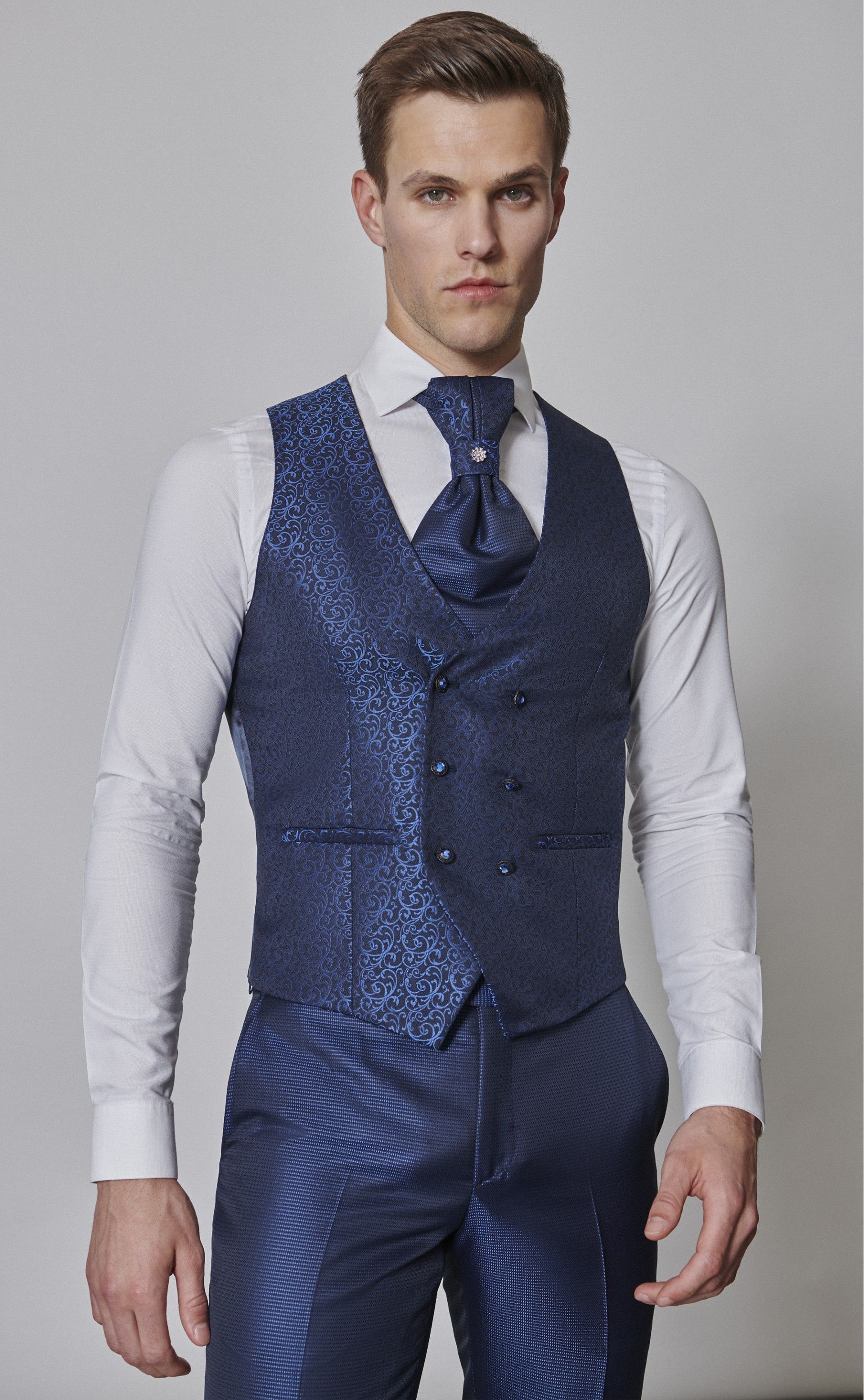 Abito da sposo TREND blu scuro 55.24.320