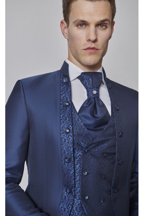Dark blue groom suit TREND 55.24.320