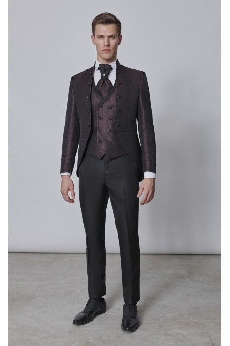 Burgundy groom suit TREND 58.24.500