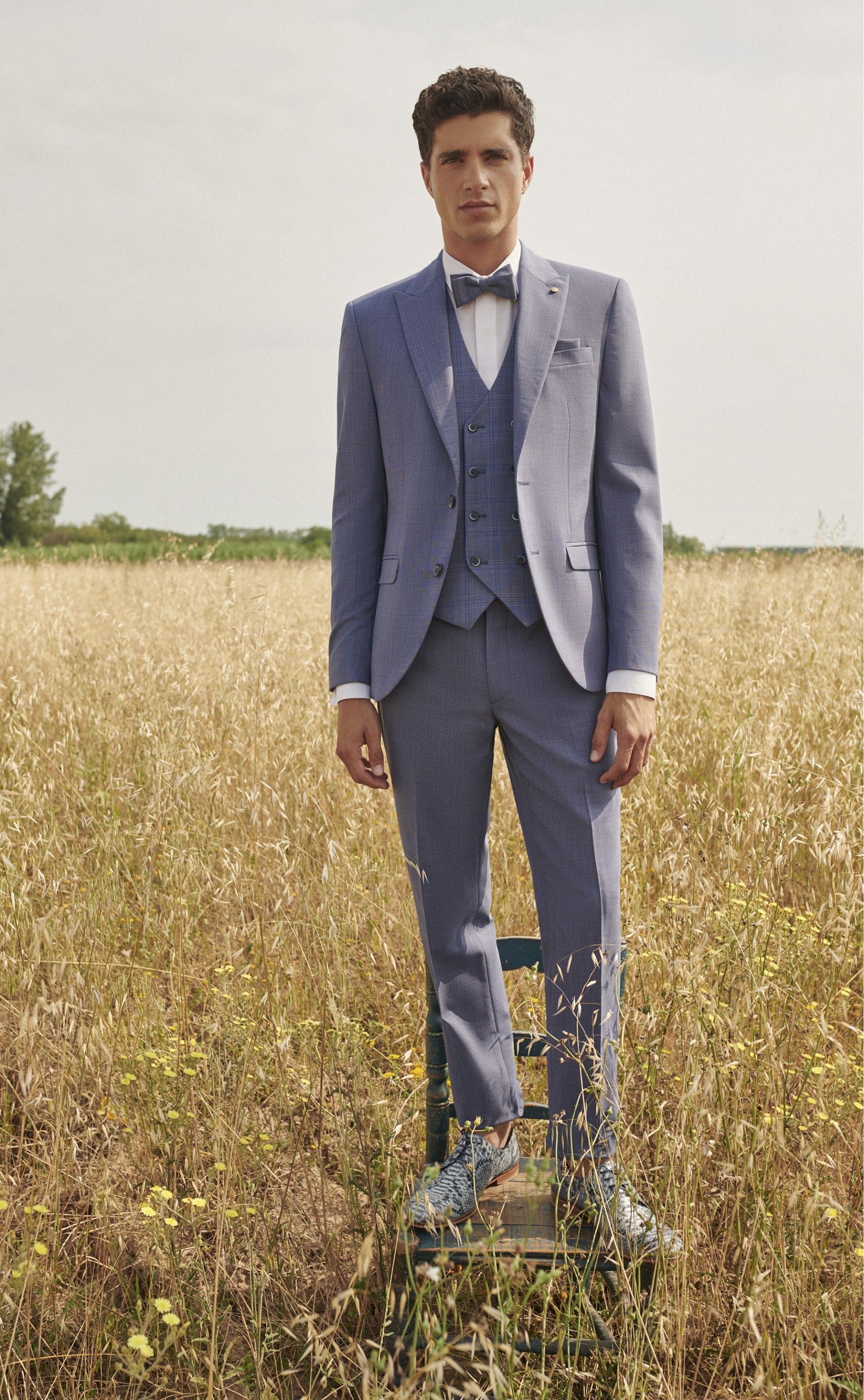 Medium blue groom suit FEEL 62.24.200