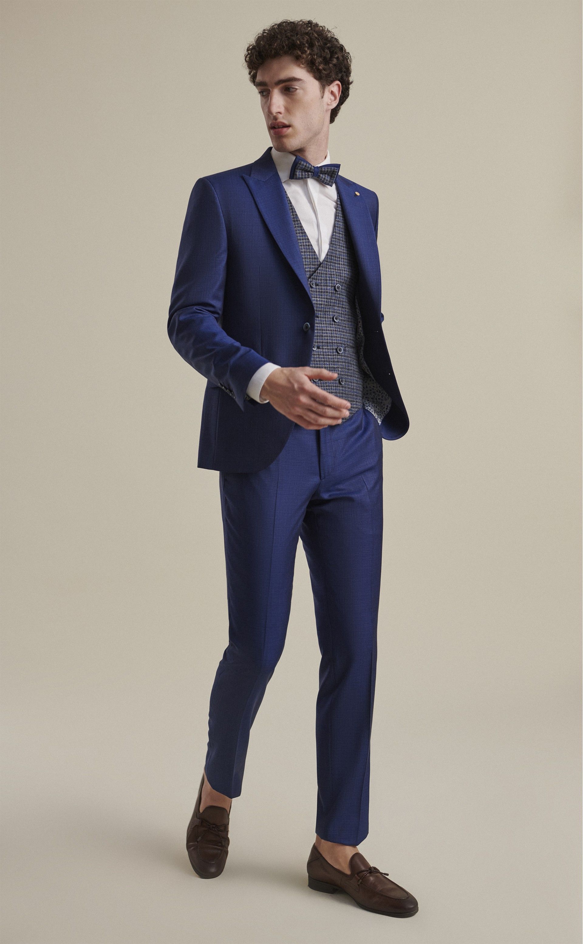 Medium blue groom suit FEEL 64.24.320