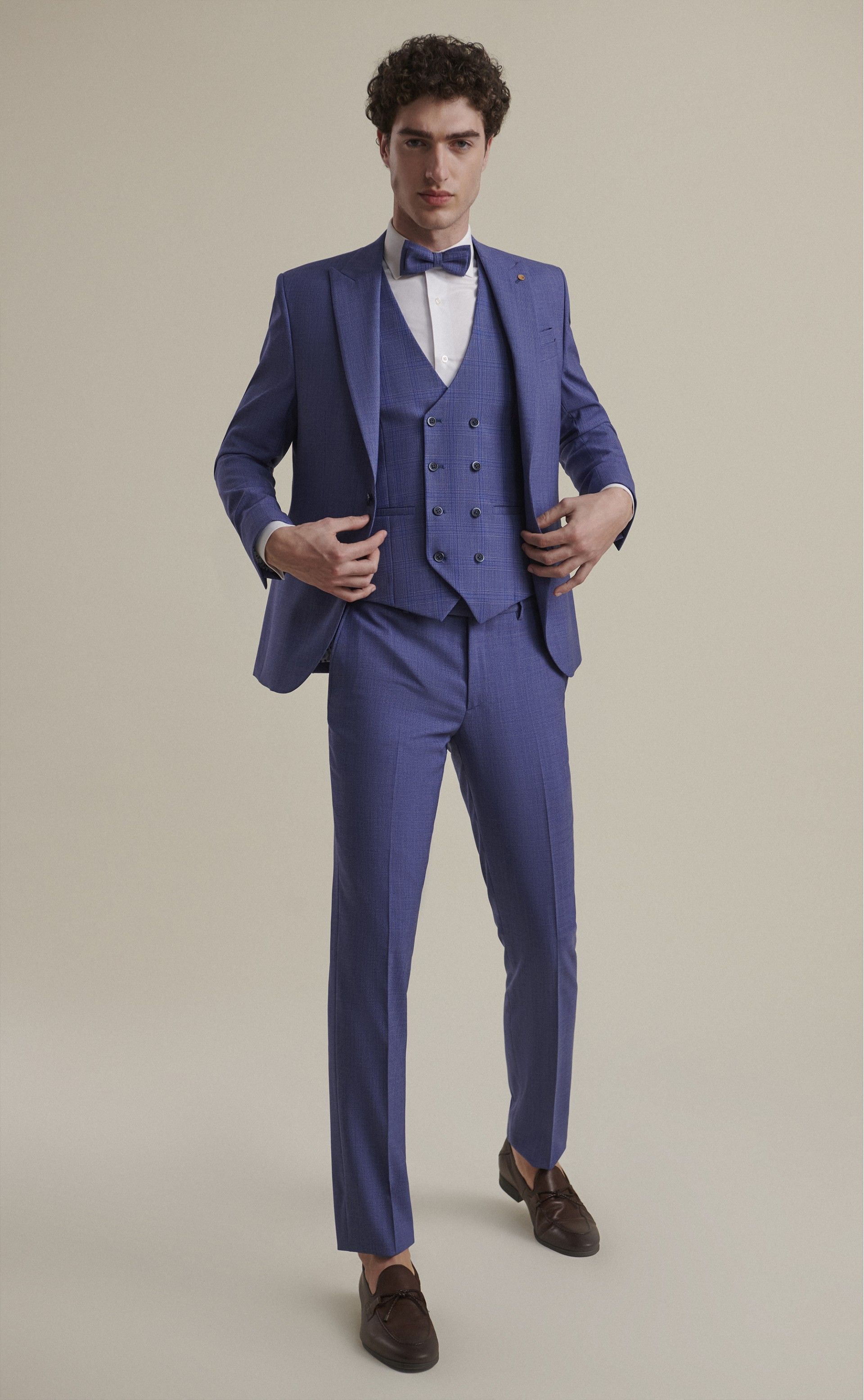 Medium blue groom suit FEEL 62.24.200