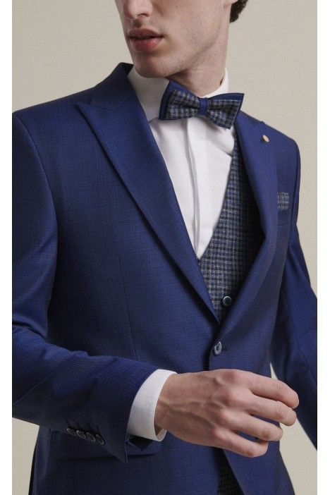 Medium blue groom suit FEEL 64.24.320