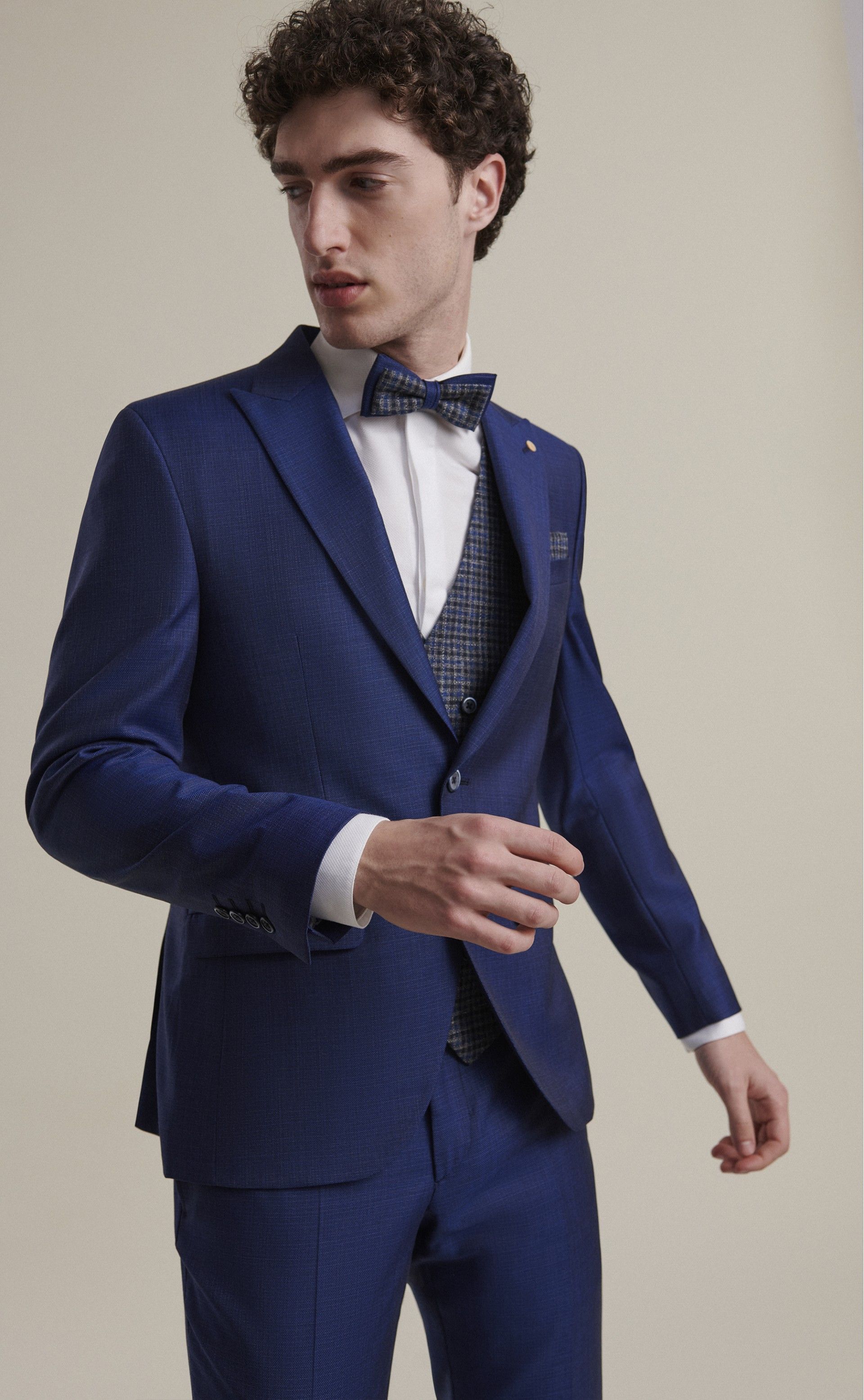 Medium blue groom suit FEEL 64.24.320