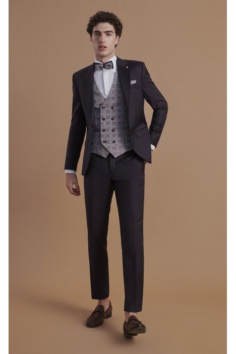 Burgundy groom suit FEEL 65.24.500
