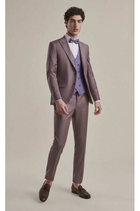 Burgundy groom suit FEEL 67.24.480