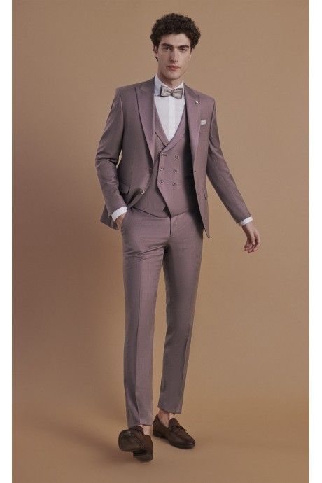 Burgundy groom suit FEEL 67.24.480B