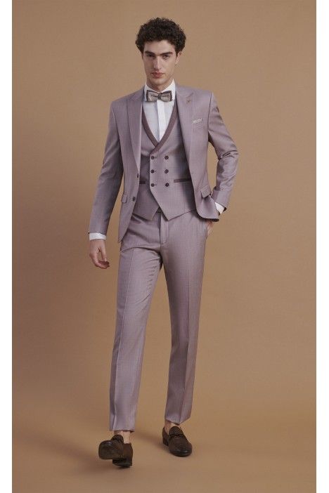Burgundy groom suit FEEL 68.24.480