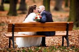 O casamento de outono perfeito