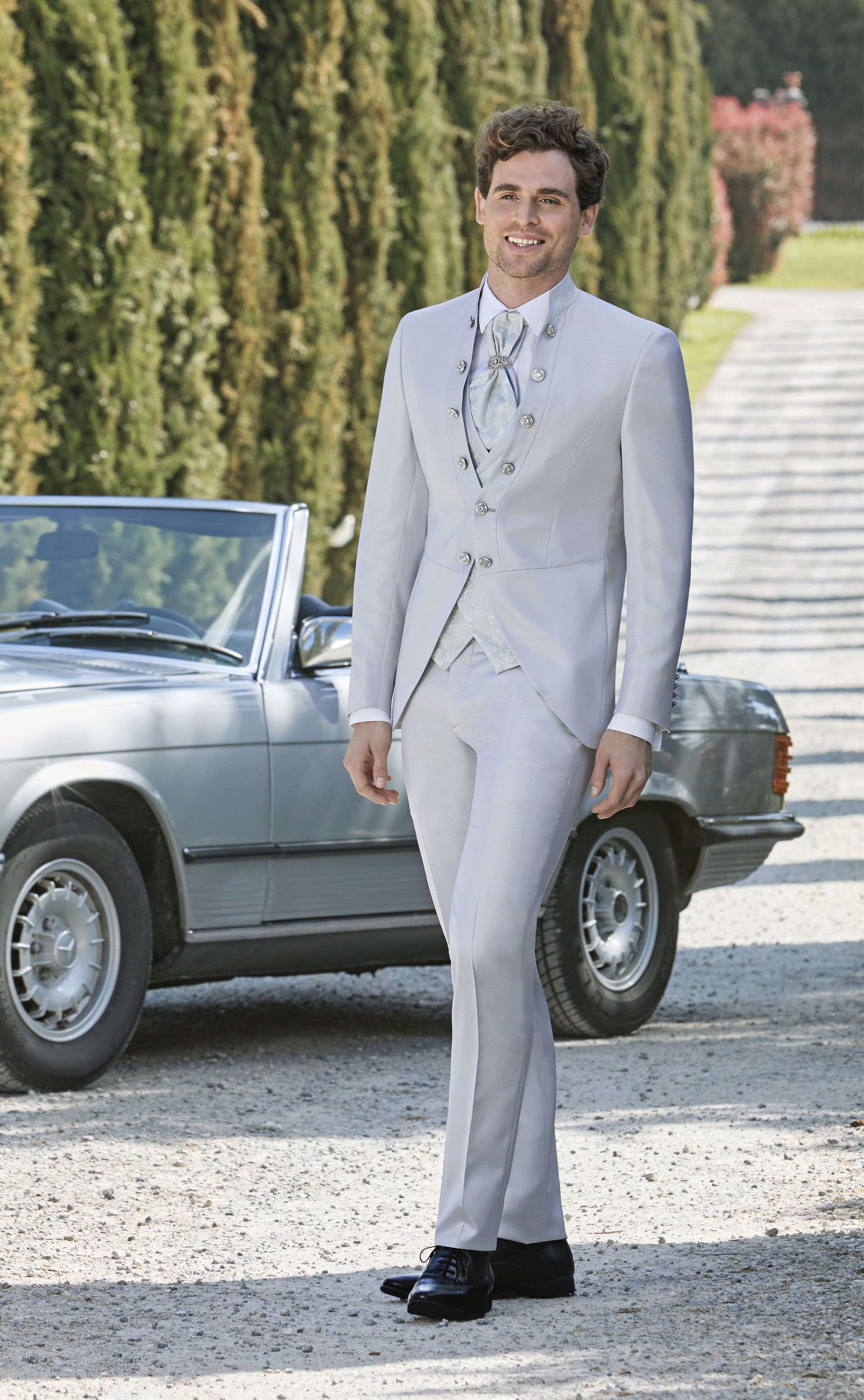 Costume complet de Marié Gris clair 46.25.090