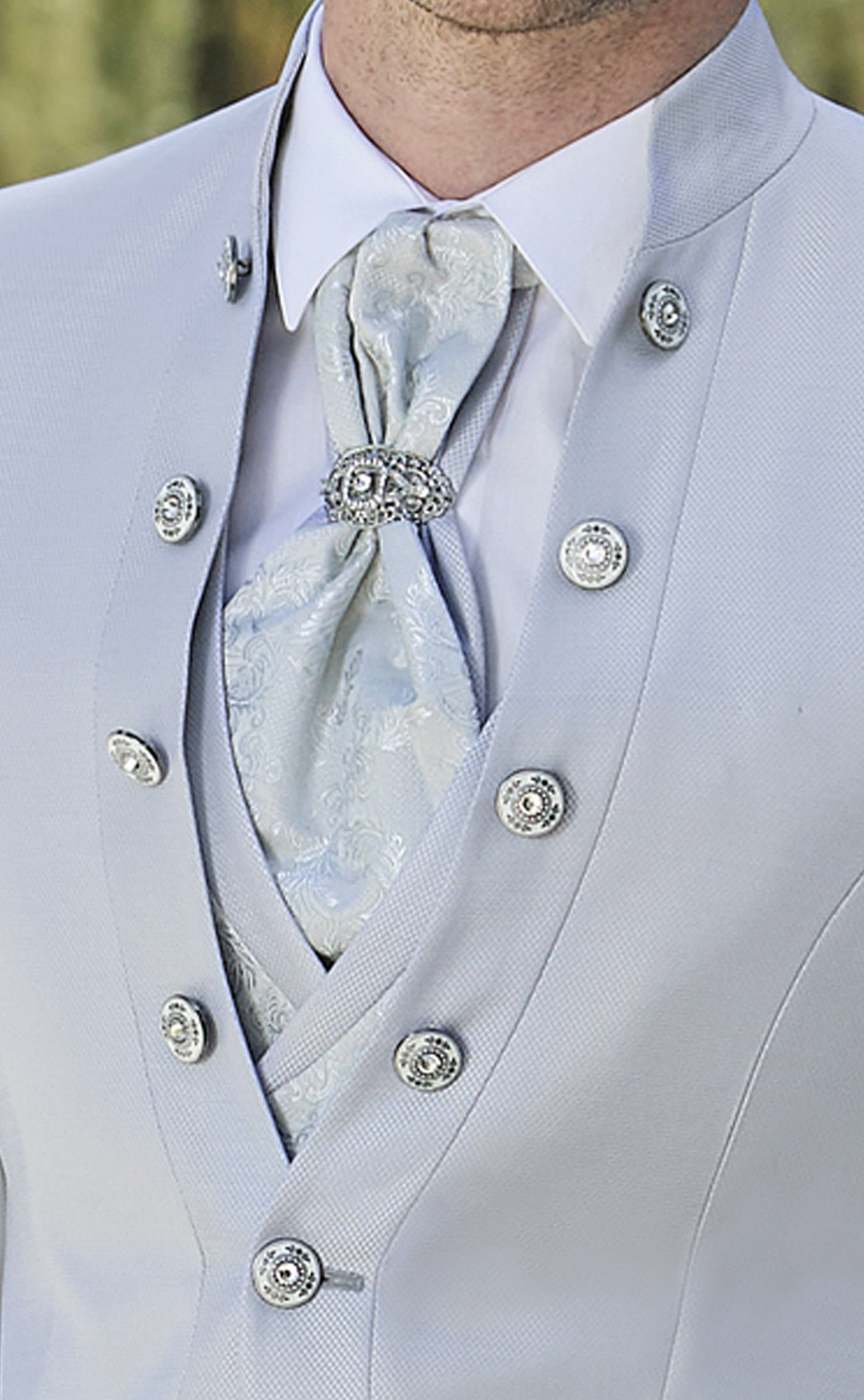 Costume complet de Marié Gris clair 46.25.090