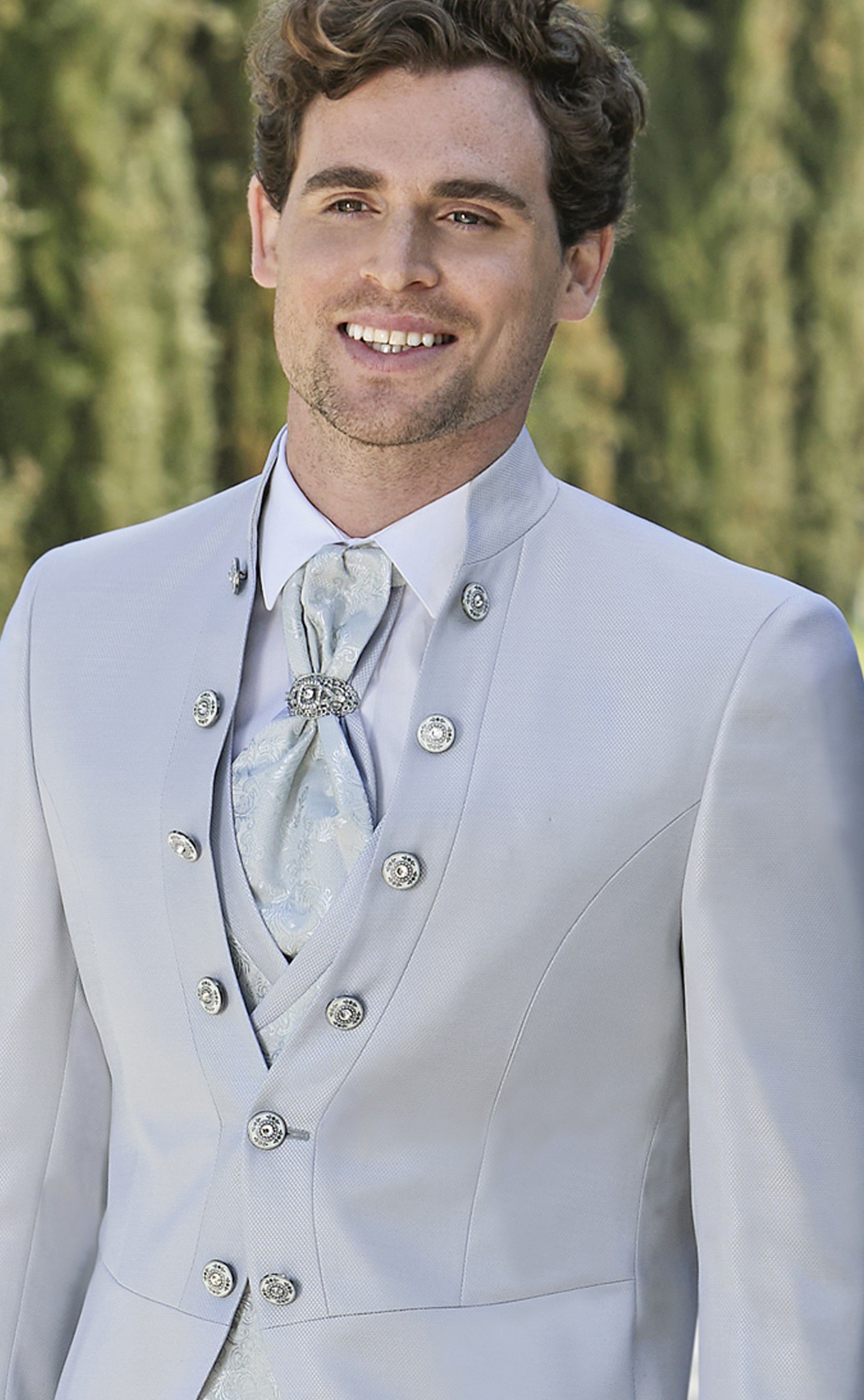 Costume complet de Marié Gris clair 46.25.090