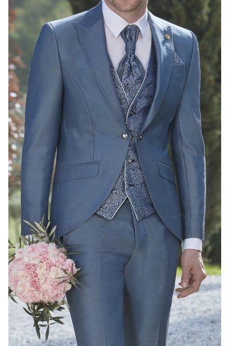 Petrol blue Groom's full Suit 47.25.390