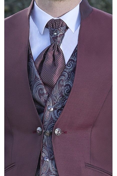 Bordeaux Groom's full Suit 55.25.510