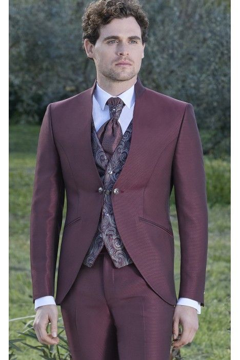 Bordeaux Groom's full Suit 55.25.510