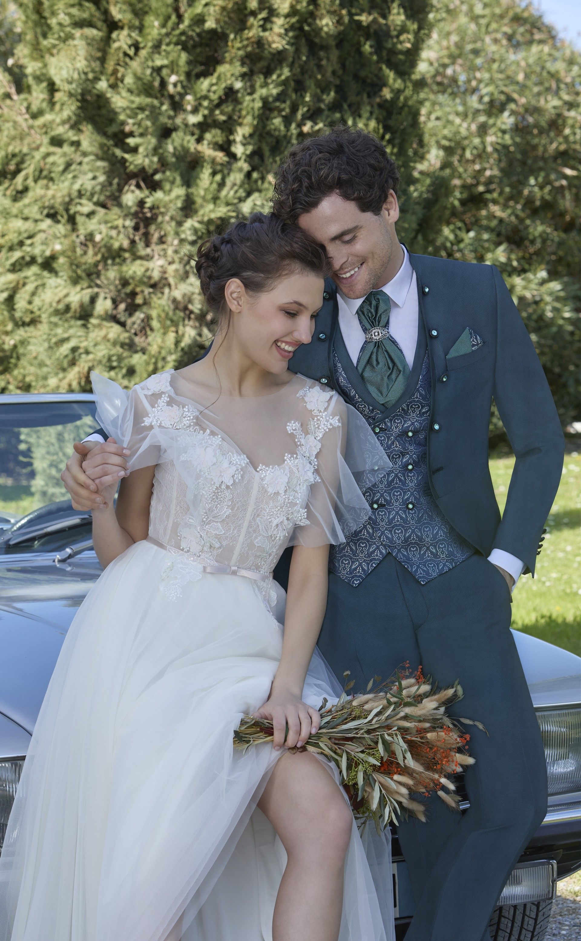 Costume complet de Marié Vert 62.25.900