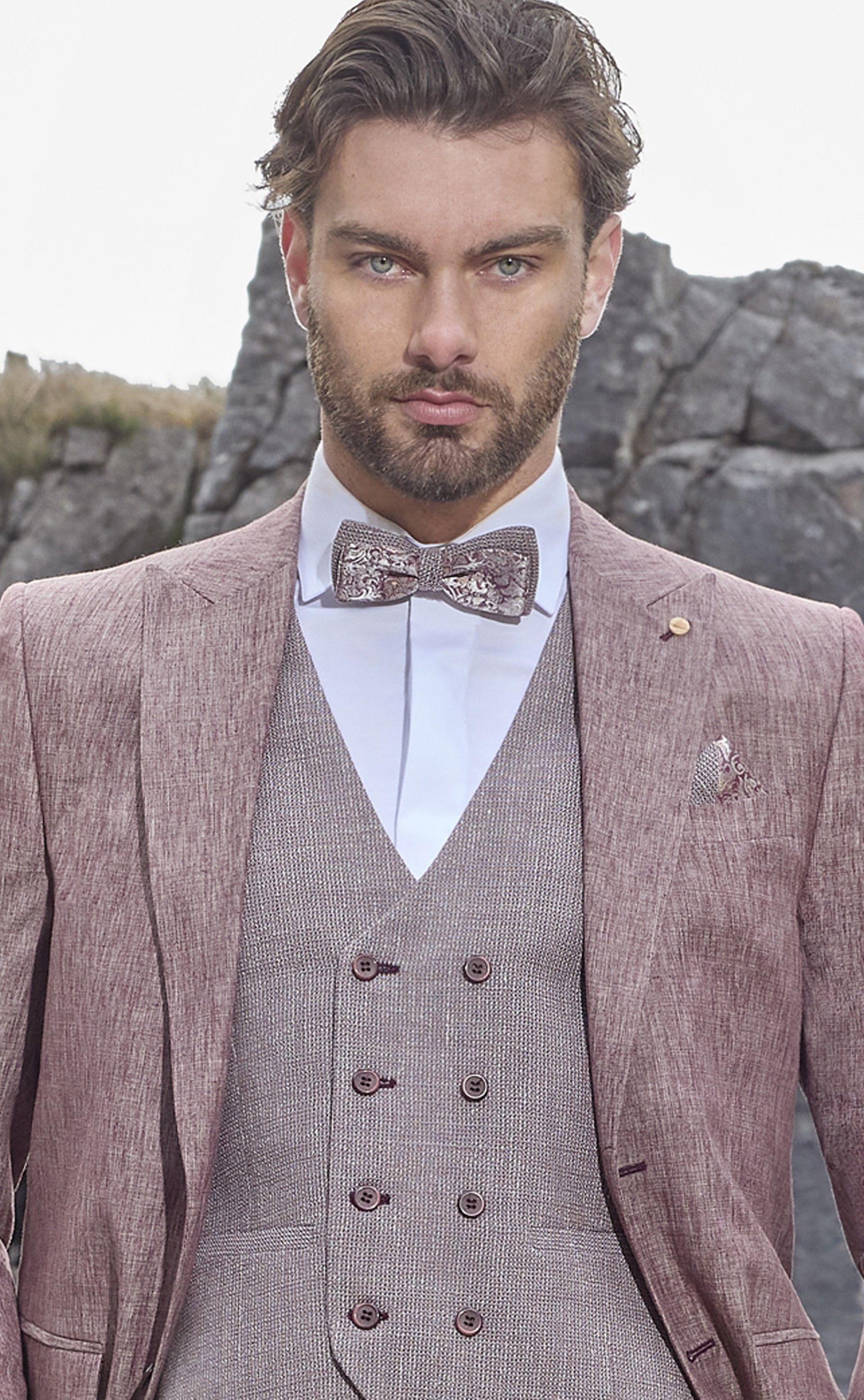 Kompletter Anzug für den Bräutigam Rosa 77.25.550