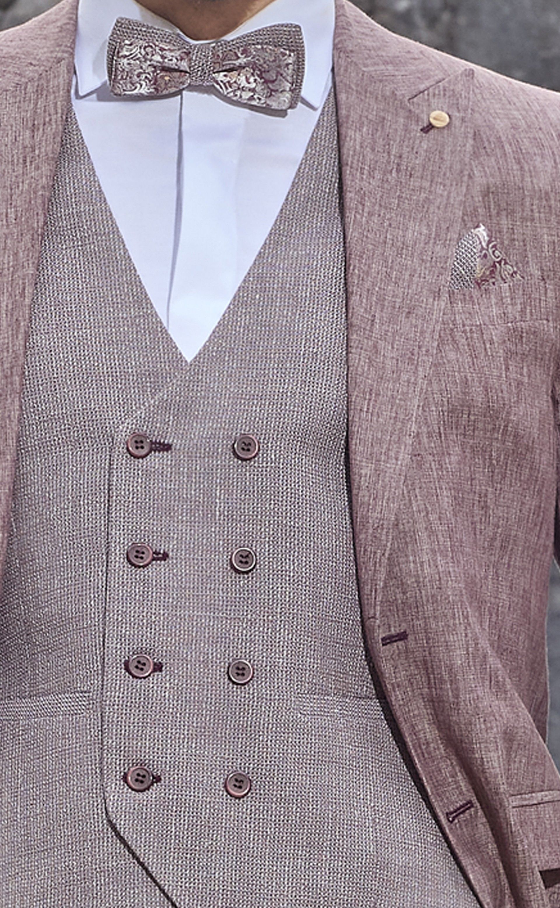 Kompletter Anzug für den Bräutigam Rosa 77.25.550