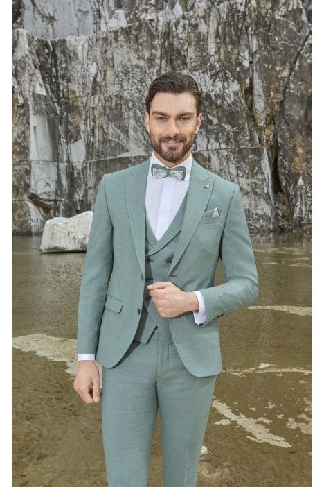 Green Groom Suit 85.25.812