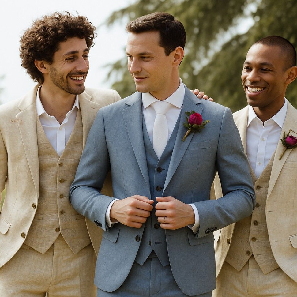 How to Coordinate Your Groomsmens Suits: Creating a Cohesive Style
