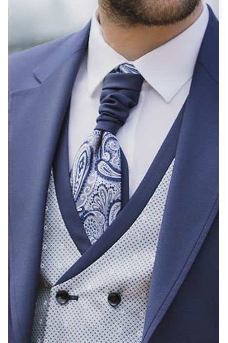 Blue Wool Groom Suit ? Zignone Fabric 05.26.310