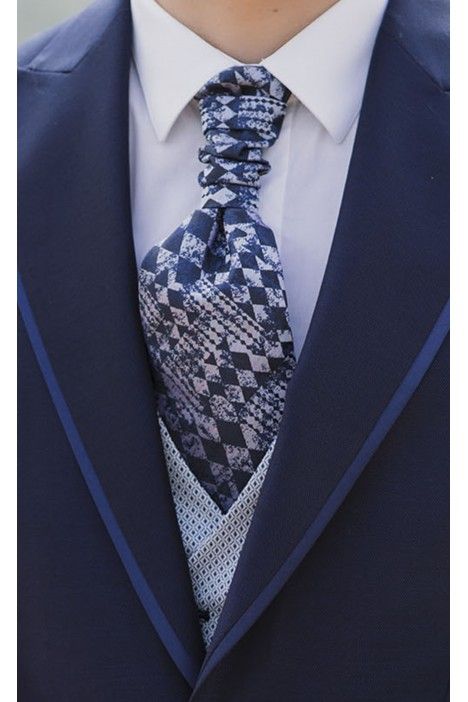 Traje de novio azul de lana ? Tejido Reda 07.26.310 Traje de novio azul de lana ? Tejido Reda 07.26.310