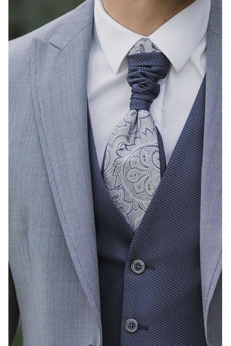 Costume de marié bleu clair en laine à micro-motif ? Tissu Guabello 20.26.310A Costume de marié bleu clair en laine à micro-motif ? Tissu Guabello 20.26.310A