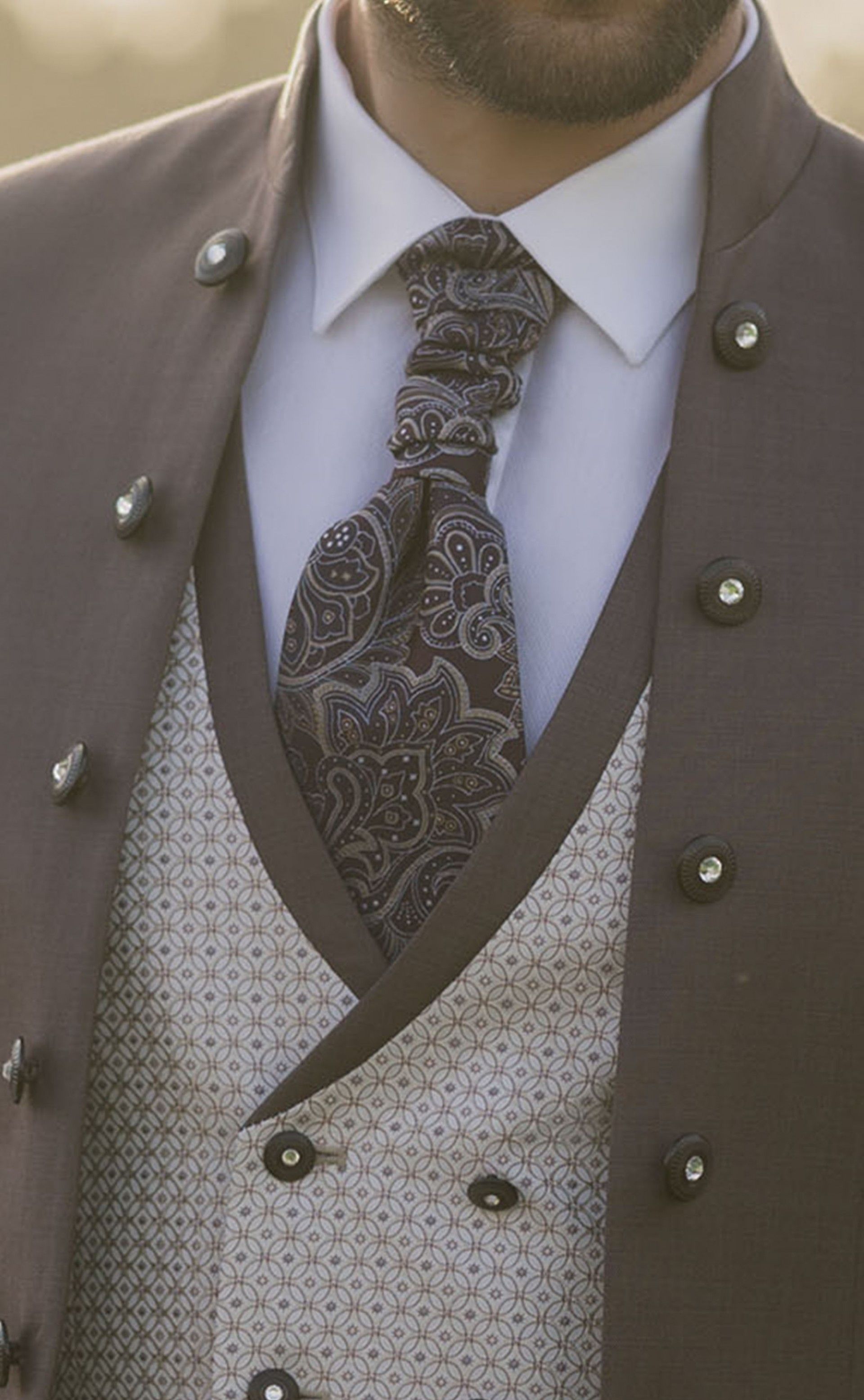 Costume de marié rose en laine ? Tissu Zignone 34.26.450