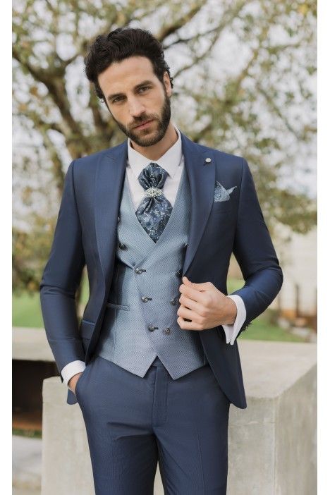 Traje de novio azul 47.26.310