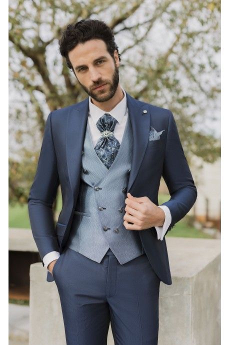 Traje de novio azul 47.26.310