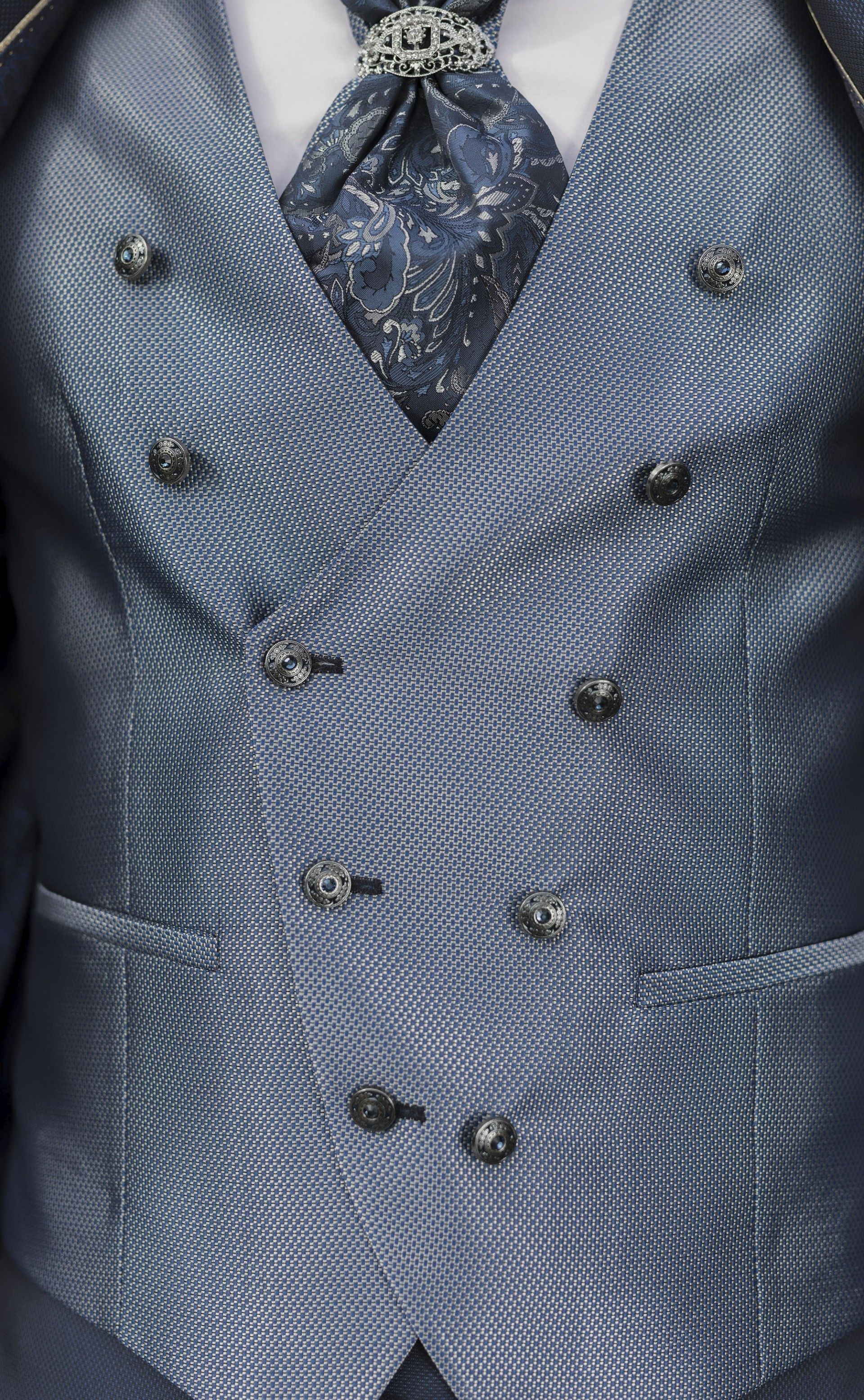 Traje de novio azul 47.26.310