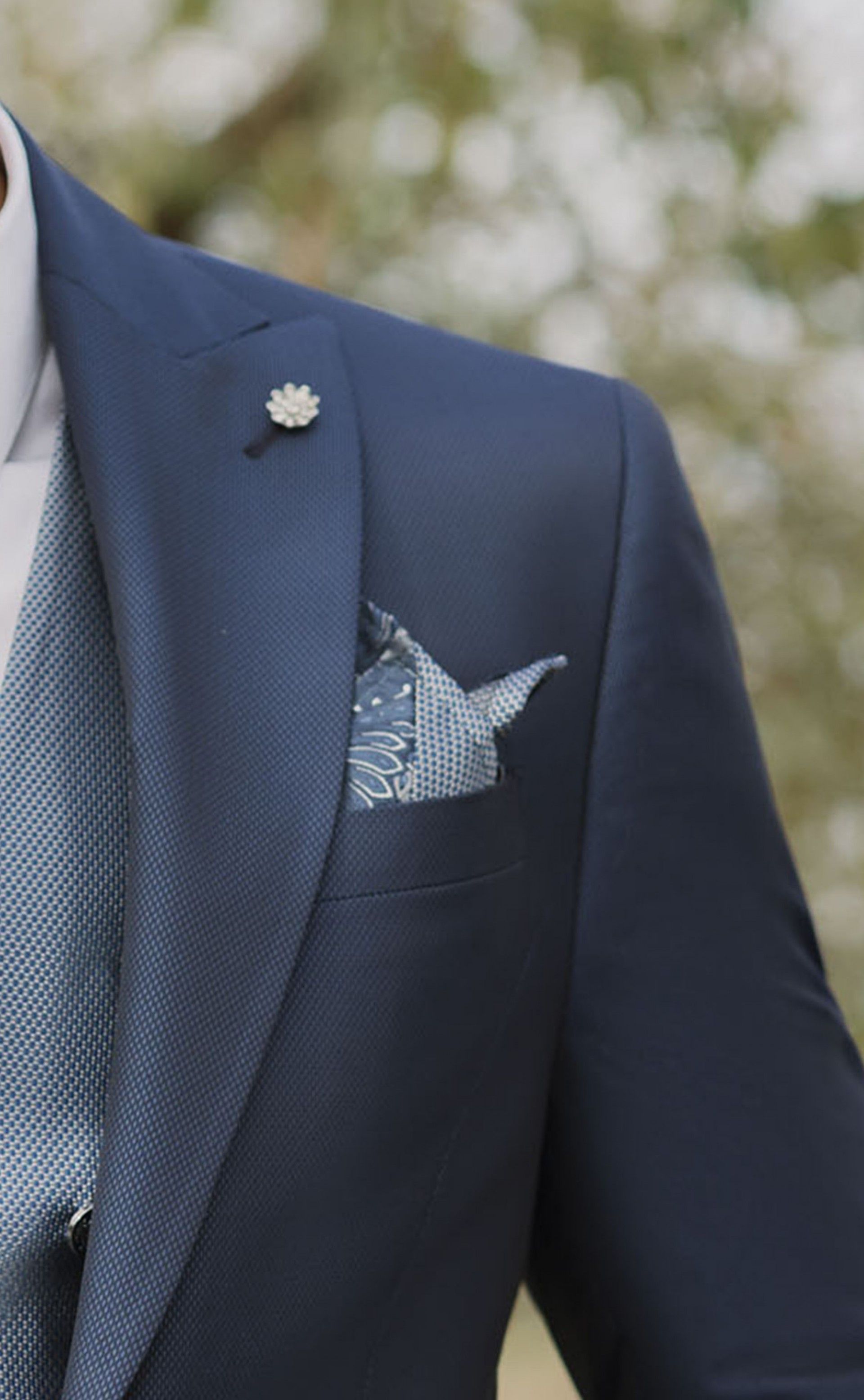 Traje de novio azul 47.26.310