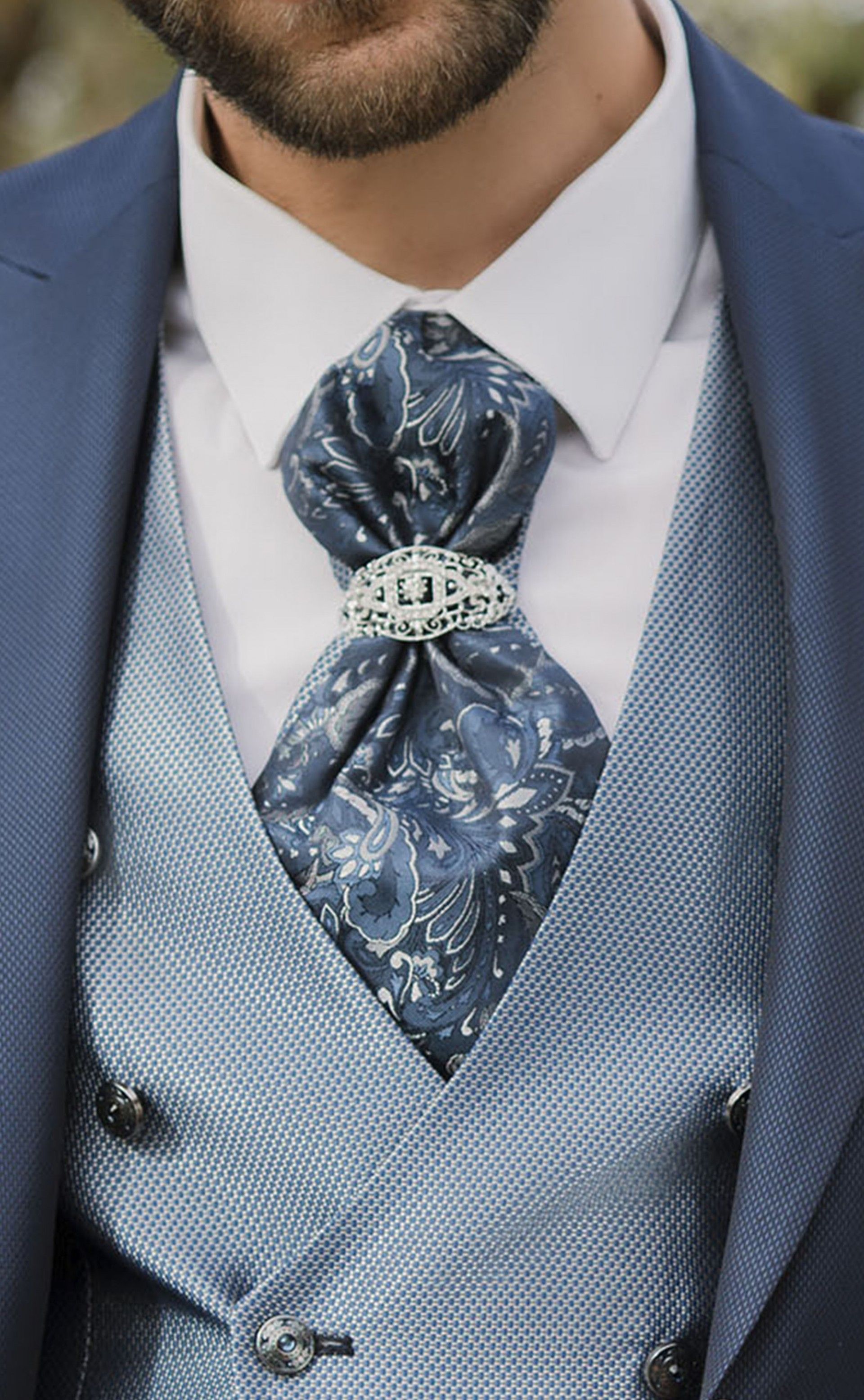 Traje de novio azul 47.26.310