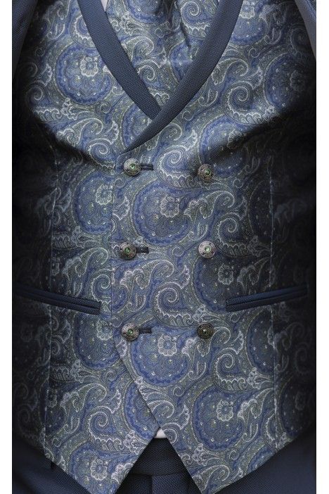 Traje de novio azul 50.26.311