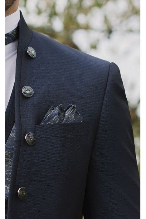 Traje de novio azul 50.26.311