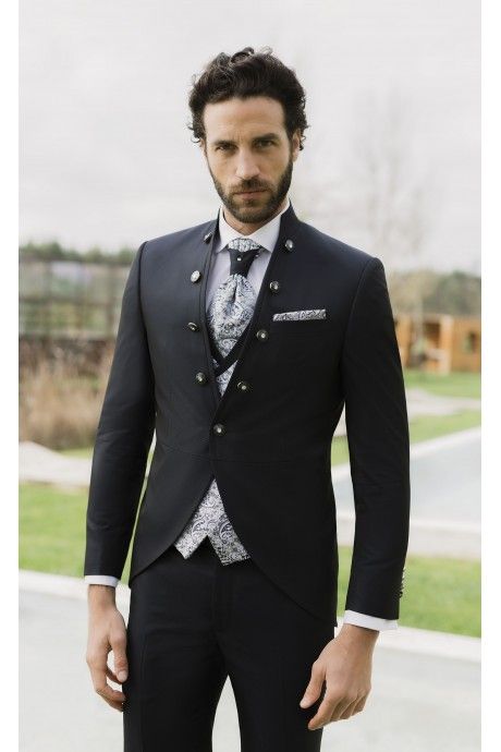 Traje de novio azul oscuro 51.26.303A