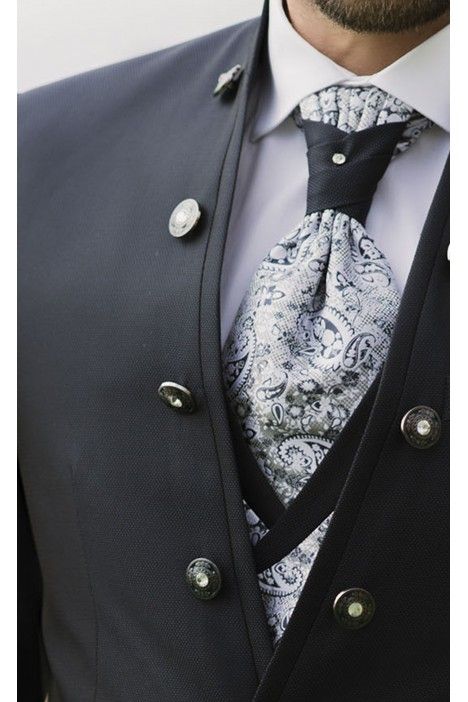 Traje de novio azul oscuro 51.26.303A