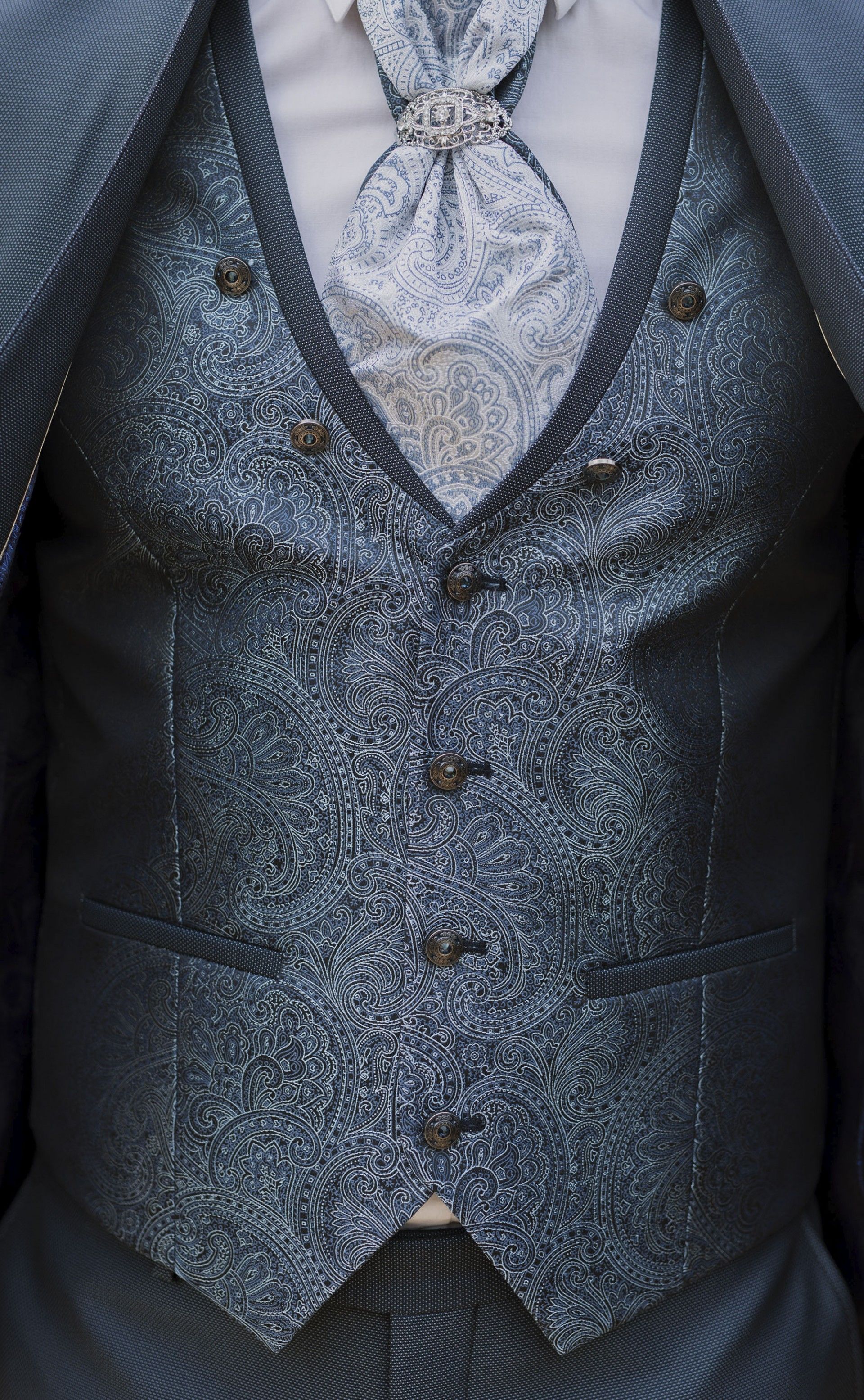 Traje de novio verde 59.26.321