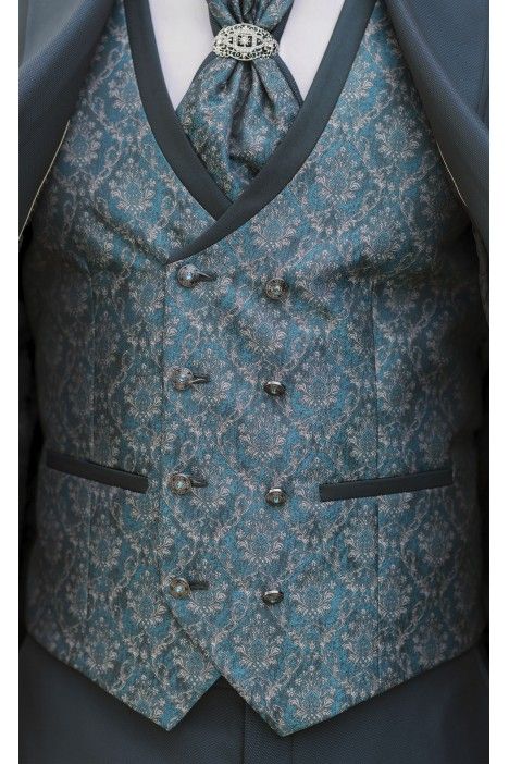 Traje de novio verde oscuro 68.26.911