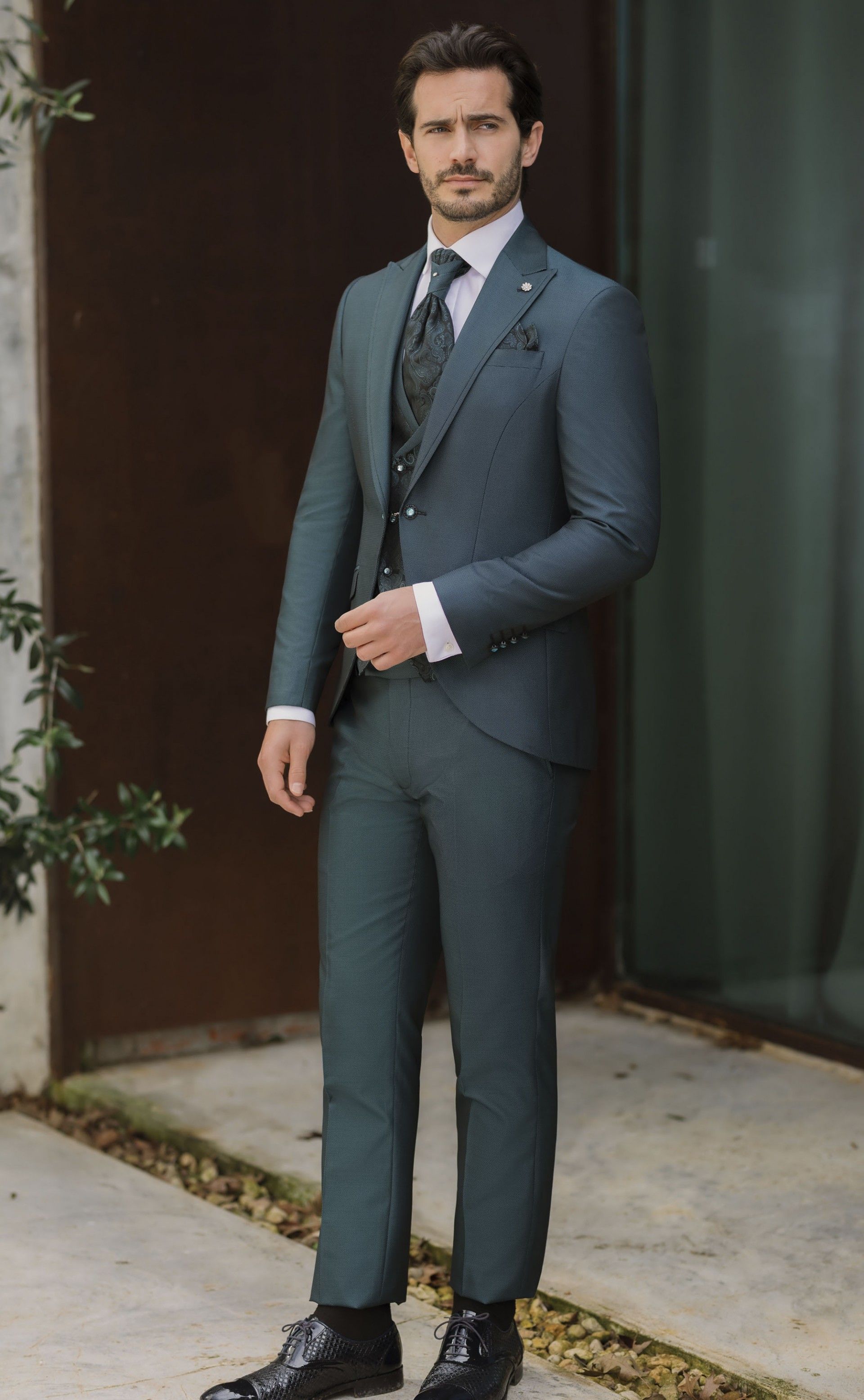 Fato de noivo Verde 69.26.901