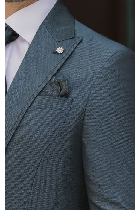 Traje de novio verde 69.26.901