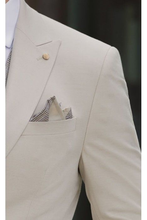 Traje de novio beige 74.26.690